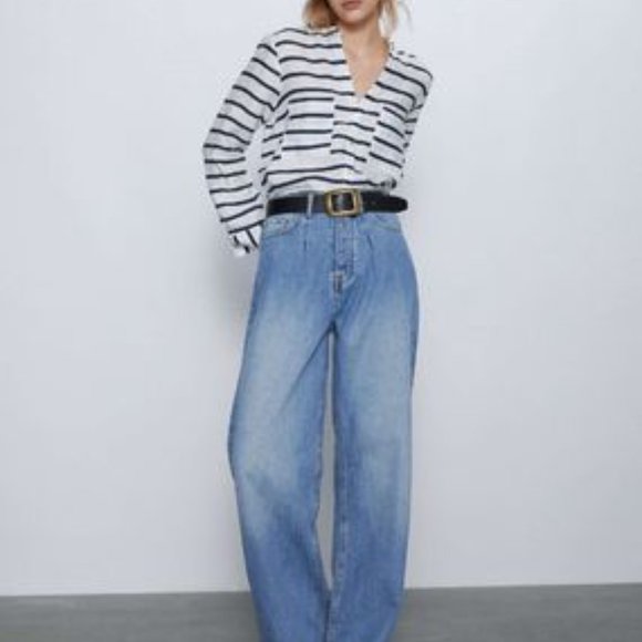 ZARA | Basic Linen Shirt - Picture 3 of 5